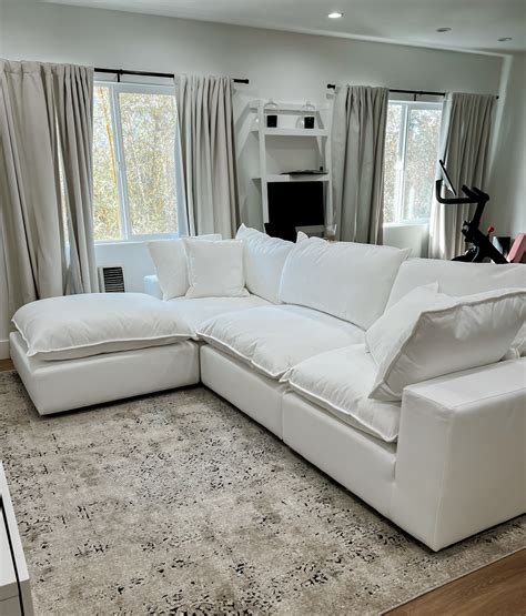 cloud couch sectional dupe